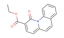 Ethyl Benzo[6,7]-4-oxo-4H-quinolizine-3-carboxlate