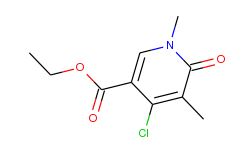 Ethyl 4-chloro-1,5-dimethyl-6-oxo-1,6-dihydropyridine-3-carboxylate