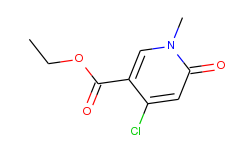 Ethyl 4-chloro-1-methyl-6-oxo-1,6-dihydropyridine-3-carboxylate