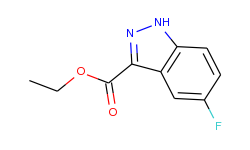 Ethyl 5-fluoro-1H-indazole-3-carboxylate