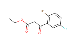 Ethyl (2-bromo-5-fluorobenzoyl)acetate