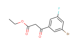 Ethyl (3-bromo-5-fluorobenzoyl)acetate