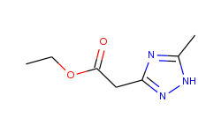 Ethyl 2-(5-methyl-4H-1,2,4-triazol-3-yl)acetate