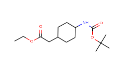 Ethyl 2-[4-(Boc-amino)cyclohexyl]acetate