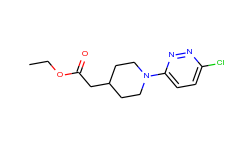 Ethyl 2-[1-(6-Chloro-3-pyridazinyl)-4-piperidyl]acetate