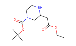 Tert-butyl (3R)-3-(2-ethoxy-2-oxoethyl)piperazine-1-carboxylate