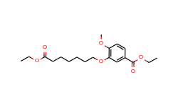 Ethyl 3-((7-ethoxy-7-oxoheptyl)oxy)-4-methoxybenzoate