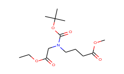 Methyl 4-[N-Boc-N-(2-ethoxy-2-oxoethyl)amino]butanoate