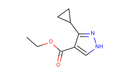 Ethyl 3-Cyclopropylpyrazole-4-carboxylate