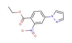 Ethyl 2-Nitro-4-(1-pyrazolyl)benzoate