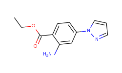 Ethyl 2-Amino-4-(1-pyrazolyl)benzoate