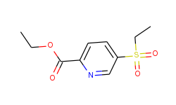 Ethyl 5-(Ethylsulfonyl)pyridine-2-carboxylate