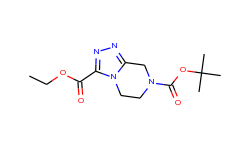 Ethyl 7-Boc-5,6,7,8-tetrahydro-1,2,4-triazolo[4,5-a]pyrazine-3-carboxylate