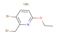 3-Bromo-2-(bromomethyl)-6-ethoxypyridine hydrobromide