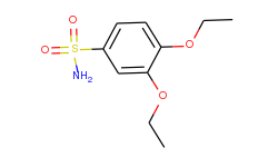 3,4-diethoxybenzenesulfonamide