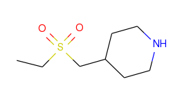 4-((Ethylsulfonyl)methyl)piperidine