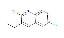 2-Chloro-3-ethyl-6-fluoroquinoline