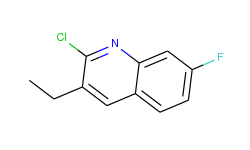 2-Chloro-3-ethyl-7-fluoroquinoline