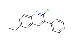 2-Chloro-6-ethyl-3-phenylquinoline