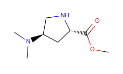 (2S,4R)-METHYL 4-(DIMETHYLAMINO)PYRROLIDINE-2-CARBOXYLATE