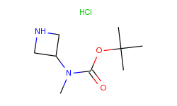 tert-Butyl azetidin-3-yl(methyl)carbamate hydrochloride