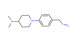 1-(4-(Aminomethyl)phenyl)-N,N-dimethylpiperidin-4-amine