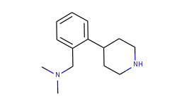 N,N-Dimethyl(2-(piperidin-4-YL)phenyl)methanamine