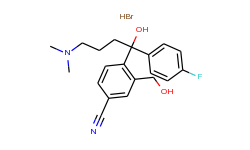 4-(4-(Dimethylamino)-1-(4-fluorophenyl)-1-hydroxybutyl)-3-(hydroxymethyl)benzonitrile hydrobromide