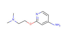 2-[2-(DIMETHYLAMINO)ETHOXY]PYRIDIN-4-AMINE