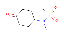 N-methyl-N-(4-oxocyclohexyl)methanesulfonamide