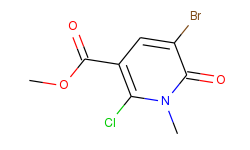 Methyl 5-bromo-2-chloro-1-methyl-6-oxo-1,6-dihydropyridine-3-carboxylate