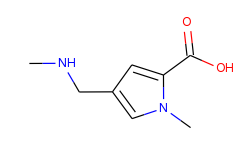 1-​METHYL-​4-​(METHYLAMINOMETHYL)​PYRROLE-​2-​CARBOXYLIC ACID