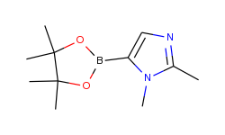 1,2-DIMETHYL-5-(4,4,5,5-TETRAMETHYL-1,3,2-DIOXABOROLAN-2-YL)-1H-IMIDAZOLE