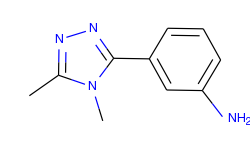 3-​(4,​5-​dimethyl-​4H-​1,​2,​4-​triazol-​3-​yl)​-Benzenamine