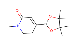 1-methyl-4-(4,4,5,5-tetramethyl-1,3,2-dioxaborolan-2-yl)-1,2,5,6-tetrahydropyridin-2-one