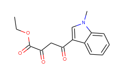 Ethyl 4-(1-methyl-1H-indol-3-yl)-2,4-dioxobutanoate