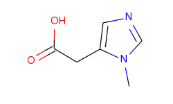 1H-Imidazole-5-acetic acid, 1-methyl-