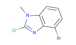 4-Bromo-2-chloro-1-methyl-1H-benzo[d]imidazole