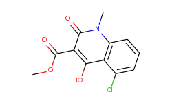 Methyl 5-chloro-4-hydroxy-1-methyl-2-oxo-1,2-dihydroquinoline-3-carboxylate