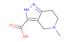 5-Methyl-4,5,6,7-tetrahydro-2H-pyrazolo[4,3-C]pyridine-3-carboxylic acid