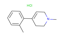 1-Methyl-4-(2'-methylphenyl)-1,2,3,6-tetrahydropyridine hydrochloride