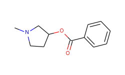 1-Methyl-3-pyrrolidinyl Benzoate