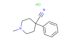 1-Methyl-4-phenylpiperidine-4-carbonitrile hydrochloride