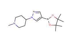 1-methyl-4-[4-(4,4,5,5-tetramethyl-1,3,2-dioxaborolan-2-yl)-1H-pyrazol-1-yl]-piperidine