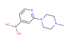 2-(4-Methylpiperazin-1-yl)pyridin-4-ylboronic acid