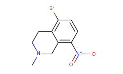 5-Bromo-2-methyl-8-nitro-1,2,3,4-tetrahydroisoquinoline