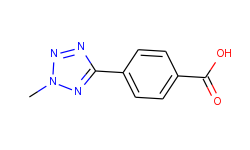 4-(2-methyl-2H-tetrazol-5-yl)benzoic acid