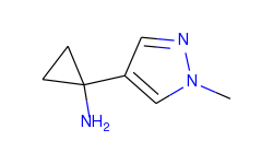 1-(1-methyl-1H-pyrazol-4-yl)cyclopropan-1-amine