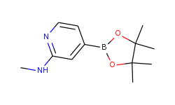 2-(METHYLAMINO)PYRIDINE-4-BORONIC ACID PINACOL ESTER