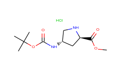 (2R,4S)-4-BOC-amino Pyrrolidine-2-carboxylic acid methylester-HCl